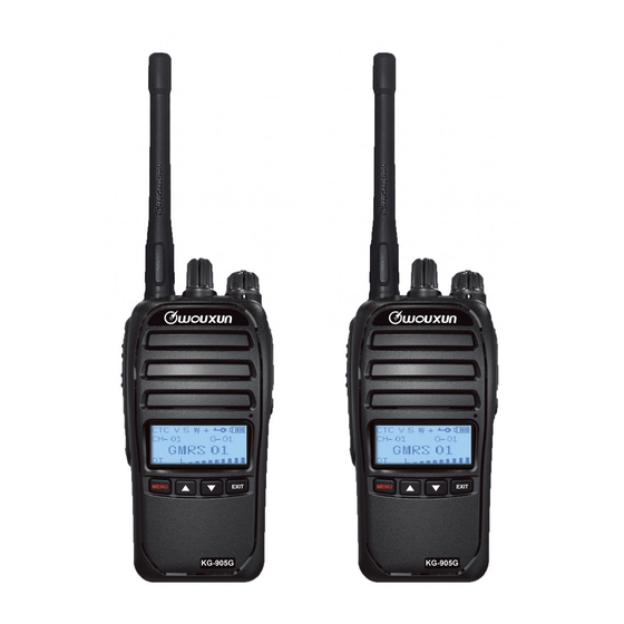 Wouxun KG-905G User Manual