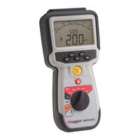 Megger MIT417 User Manual