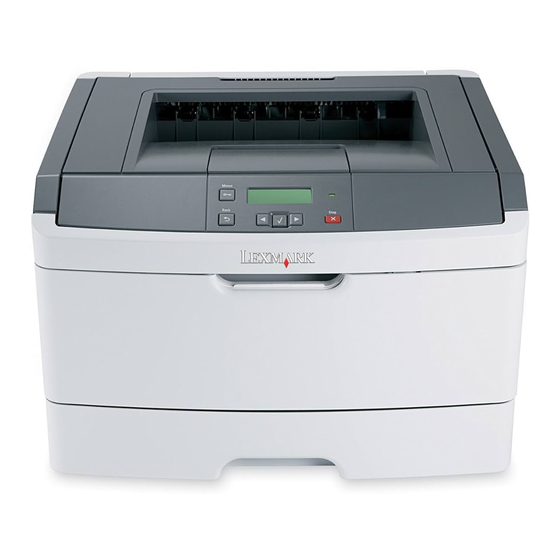 Lexmark E360dn Quick Reference