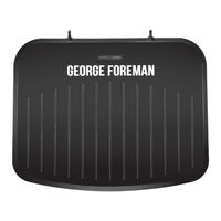 George Foreman GFF2021 Instructions And Warranty