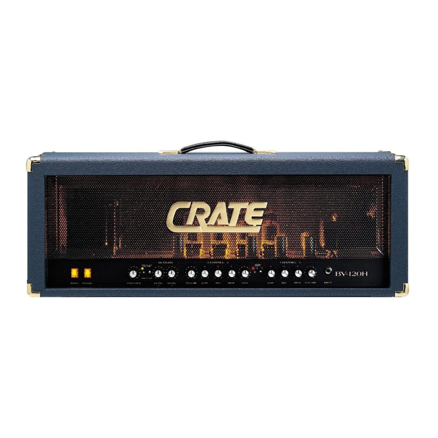 Crate BV120H User Manual