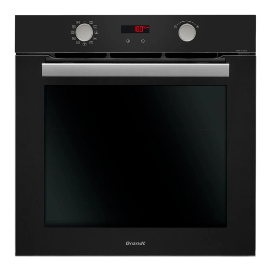 Brandt BFP2521B Manual