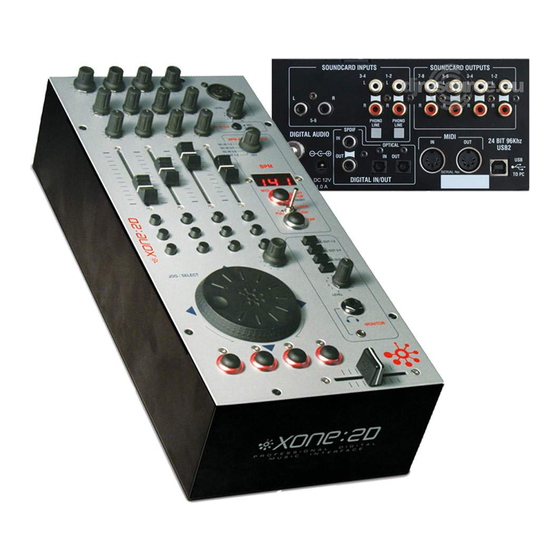 ALLEN & HEATH XONE:2D User Manual