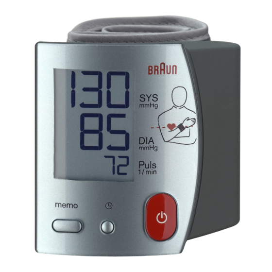 Braun BP 1750 User Manual