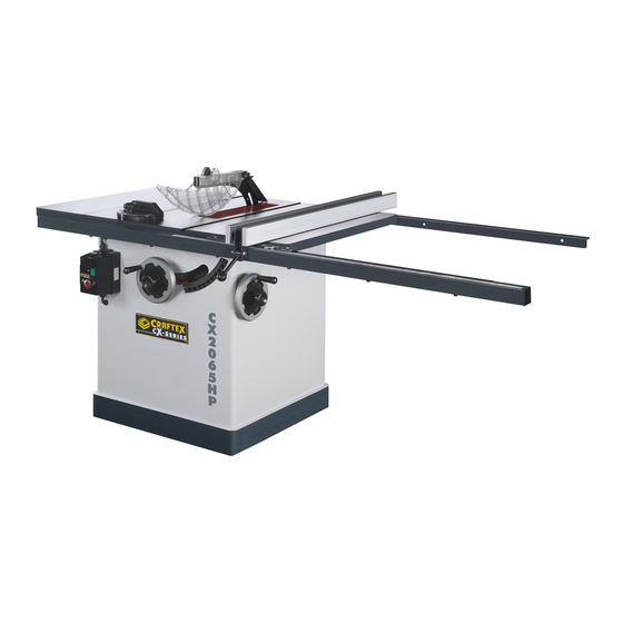 Craftex CX205 User Manual