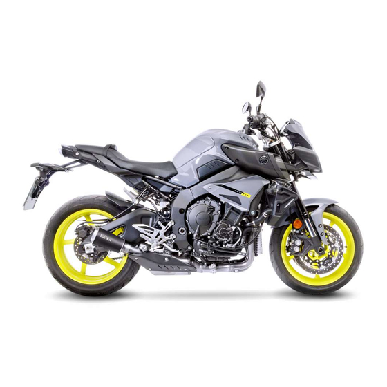 Yamaha MTN1000 2016 Motorcycle Manuals