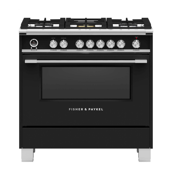 Fisher & Paykel OR30SCG6 User Manual