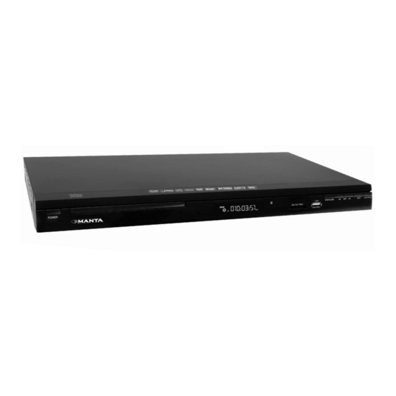 Manta Emperor Black 2 DVD050 User Manual