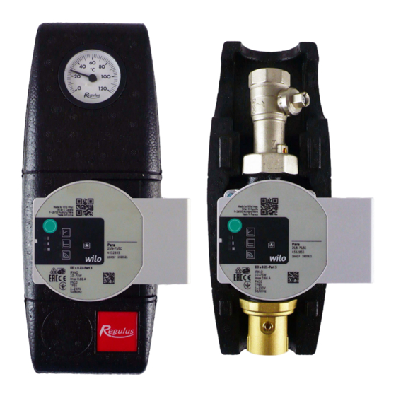 Regulus CSE OTS ZV W Installation And Operation Manual