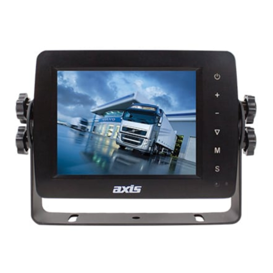 Axis MO5001WP Instruction Manual