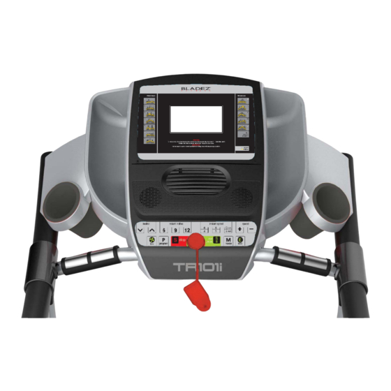 BH FITNESS TR101i BZ6340VE Instructions For Assembly And Use