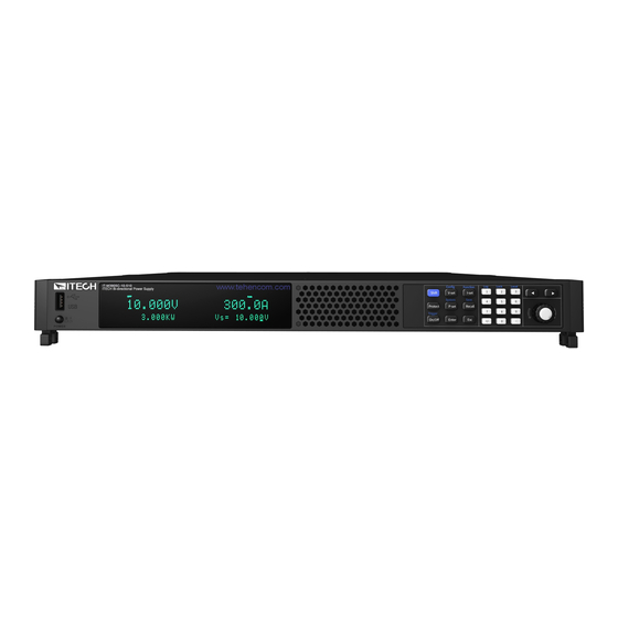 ITech IT-M3900B Series User Manual