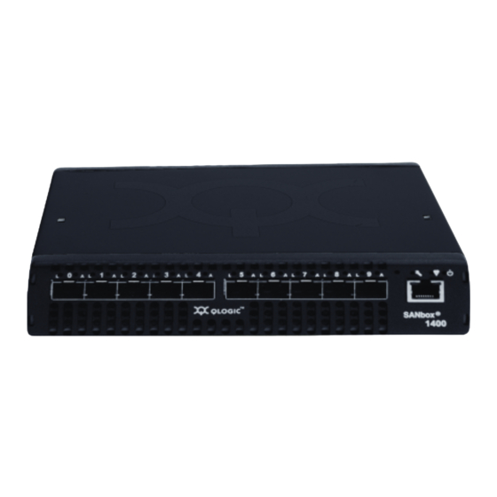 Qlogic SANbox 1400 Specifications