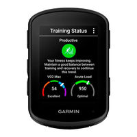 Garmin EDGE 840 Owner's Manual