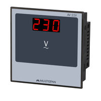 Multispan AV-11V Operating Manual