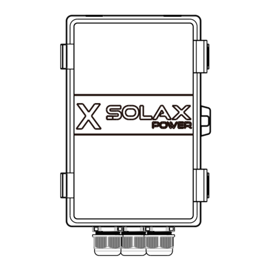 SolaX Power EPS Box Quick Installation Manual