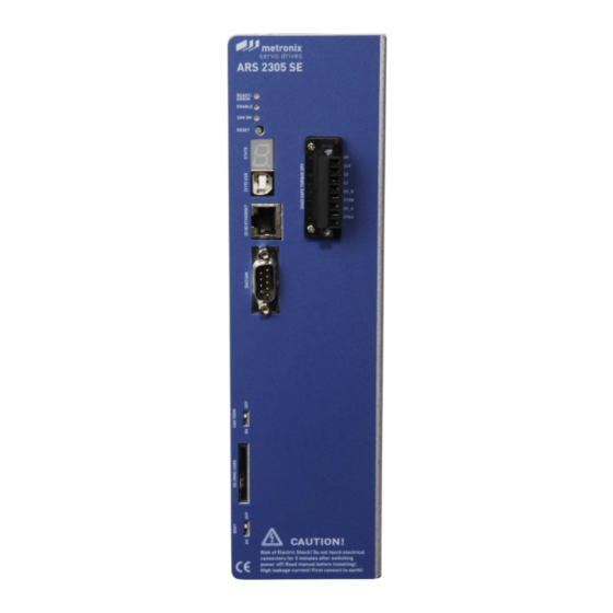 Metronix ARS 2000 Product Manual