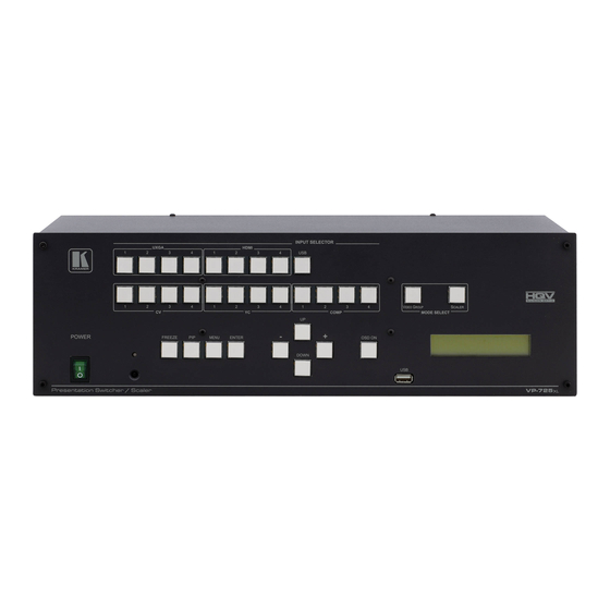 Kramer VP-725xl User Manual