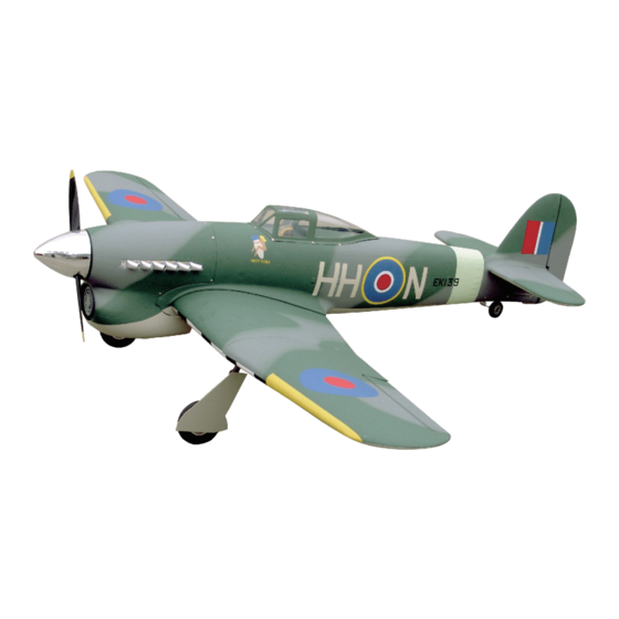 Troy Built Models Hawker Typhoon Manuals