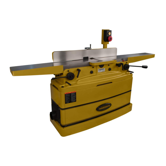 Powermatic PJ-882HH Specification Sheet