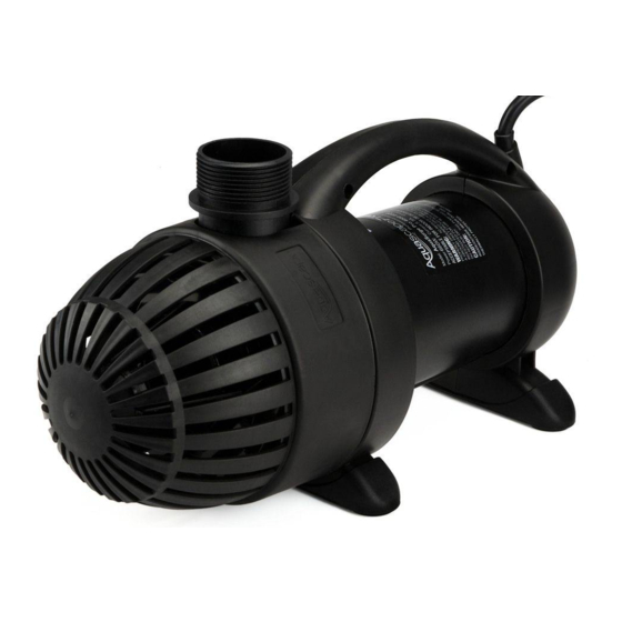 Aquascape Pro AquaSurge PRO 4000-8000 Instructions & Maintenance