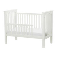 Pottery Barn Kids KENDALL CRIB GUARDRAIL CONVERSION KIT Assembly Manual