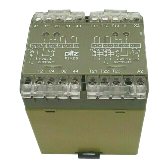 Pilz P2HZ 5 Operating Instructions Manual