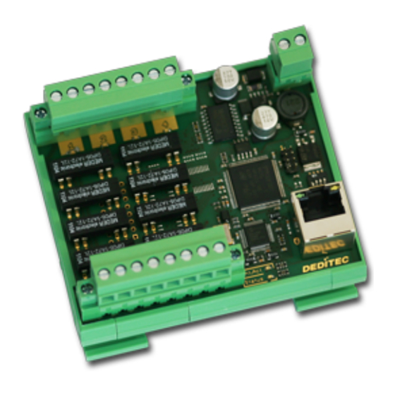 Deditec ETH-RELAIS-8 Hardware Description