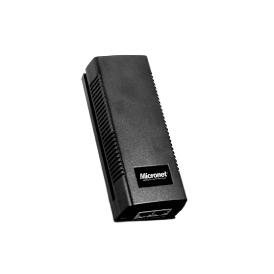 MicroNet SP390I Quick Installation Manual