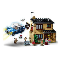 Glow Bricks HarryPotter 4 Privet Drive Lego 75968 Installation Manual