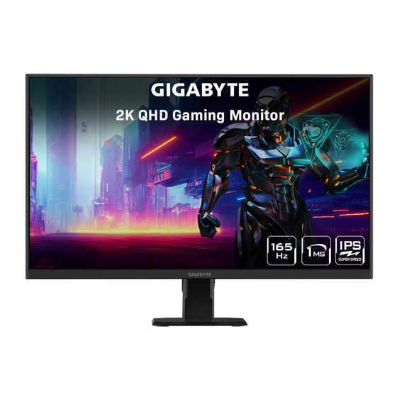 Gigabyte GS27Q X User Manual