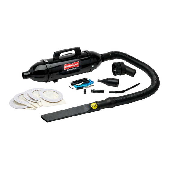 METROVAC DataVac Pro 1 Series Manual