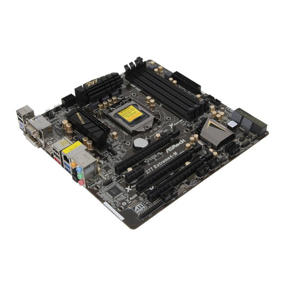 ASROCK Z77 Extreme4-M User Manual