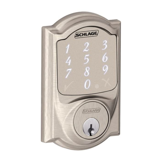 Schlage SENSE User Manual