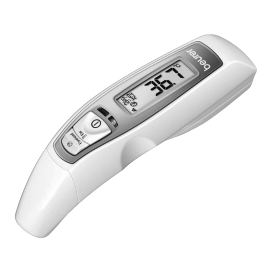 Beurer FT 70 Instructions For Use Manual