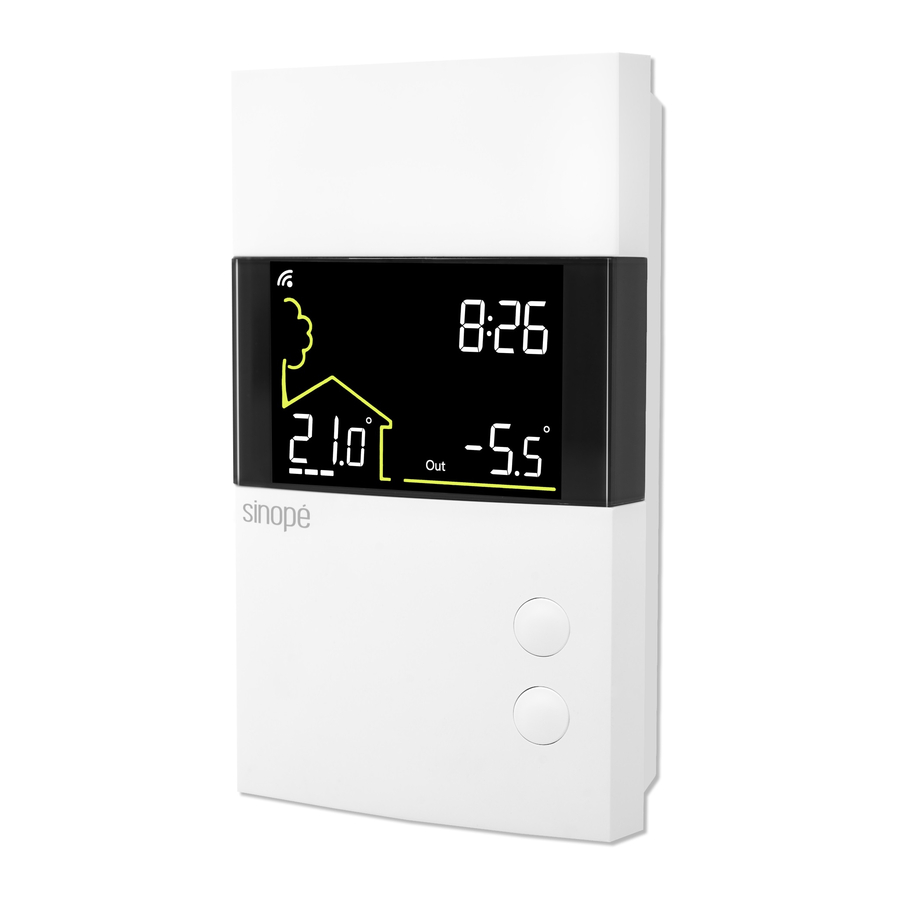 Sinope TH1400RF Installation Manual