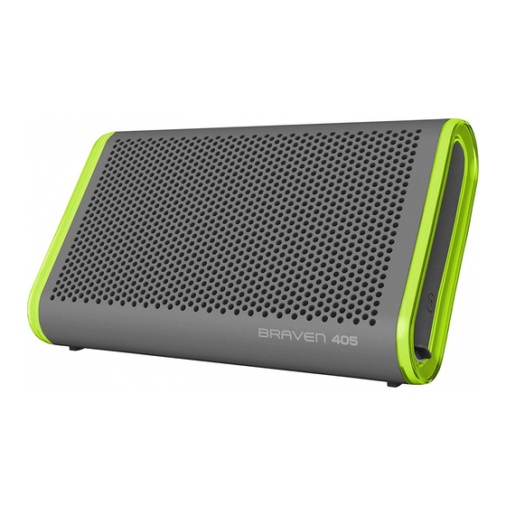 Turn On & Bluetooth - Braven 405 Quick Start Manual [Page 3]