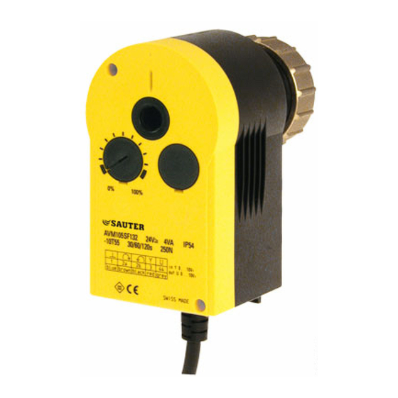 Sauter Components AVM 105S Manual