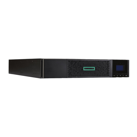 Hewlett Packard Enterprise R/T2200 G5 User Manual