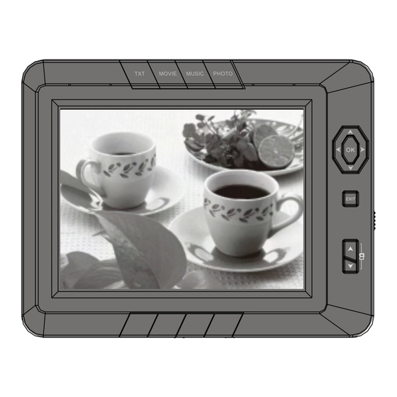 Sungale DIGITAL PHOTO ALBUM CD500A User Manual