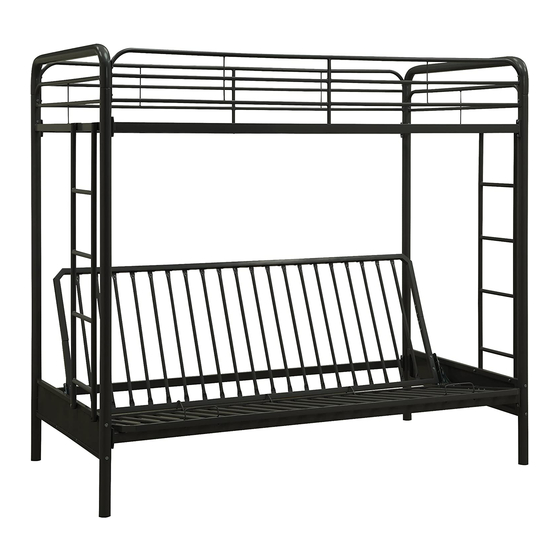 Dhp futon bunk deals bed