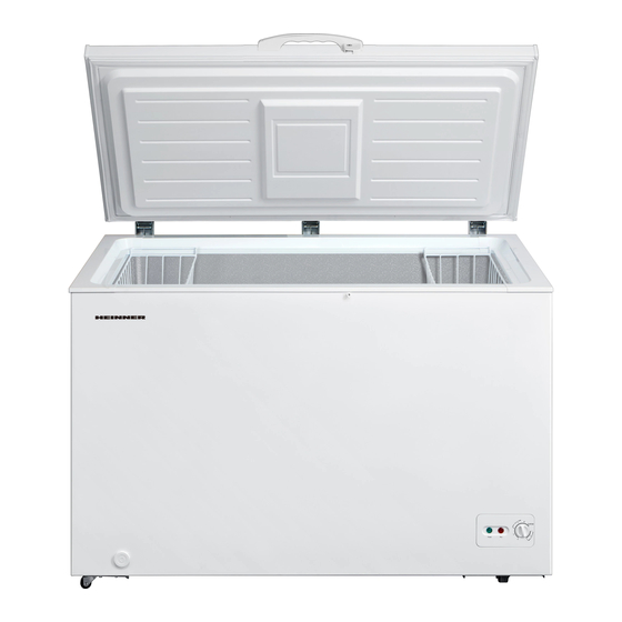 User Manuals: Heinner HCF-M362CA+ Chest Freezer