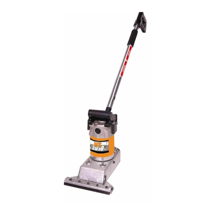 Eddy FLOOR SCRAPER Operational & Safety Manual