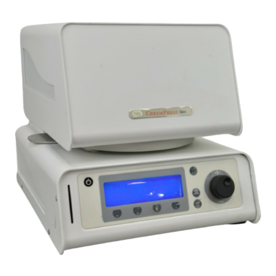 DENTSPLY CERAMPRESS Qex Owner's/Operator's Manual