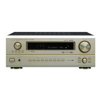 Denon AVR 3802 Operating Instructions Manual