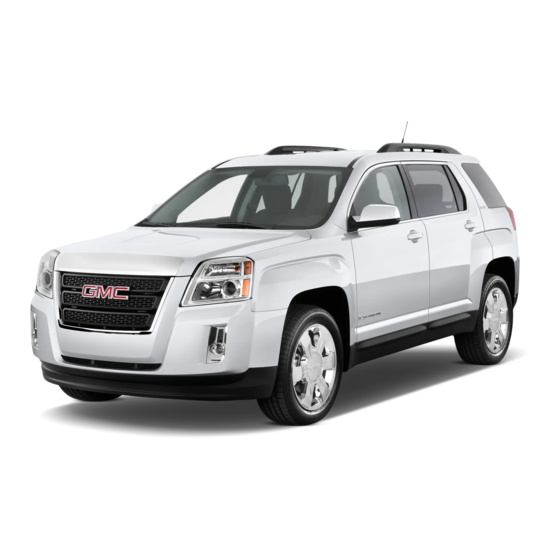 GMC 2011 Terrain Quick Reference Manual