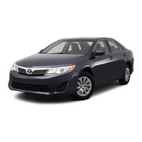 Toyota 2012 CAMRY LE Owner's Manual