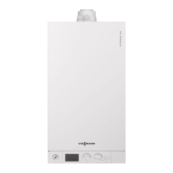 Viessmann Vitodens 100-W 125 Technical Data Manual