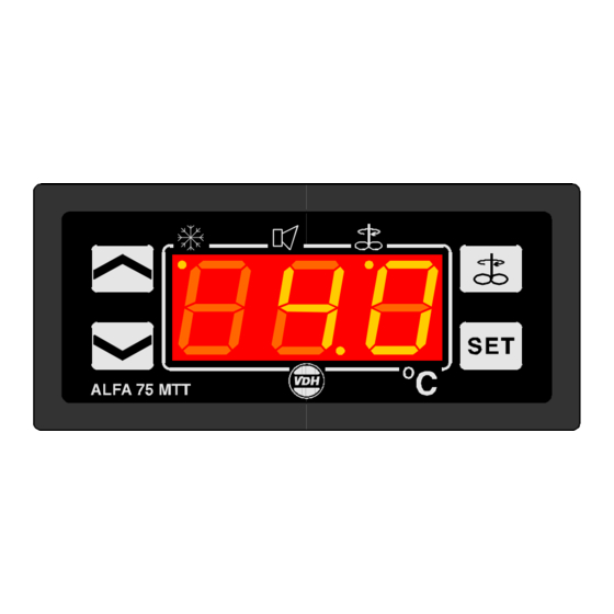 VDH ALFA 75-MTT User Manual