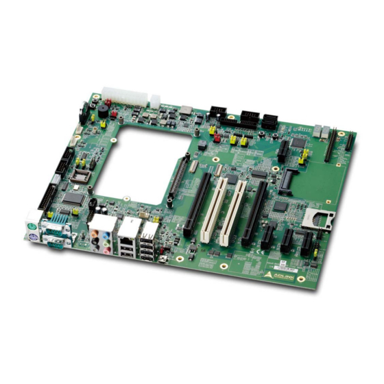 ADLINK Technology COM Express nanoX-BASE User Manual